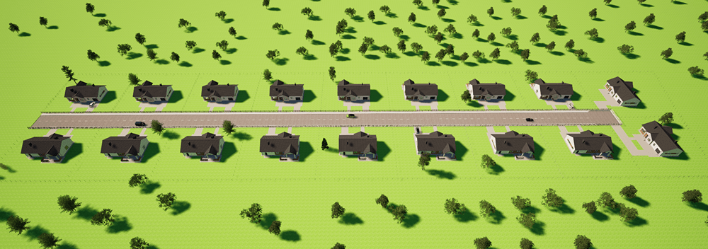 Wizualizacja osiedla